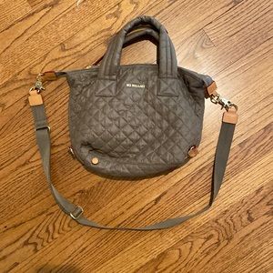 MZ Wallace “Deluxe Sutton” Crossbody Bag in Quilted Nylon